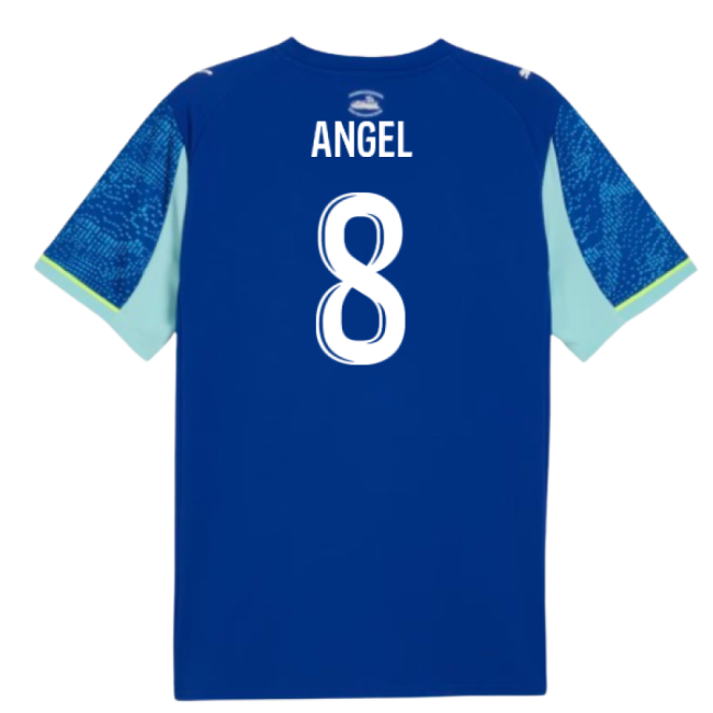 Professional-Grade 2025-2026 Marseille Third Shirt (Angel 8)