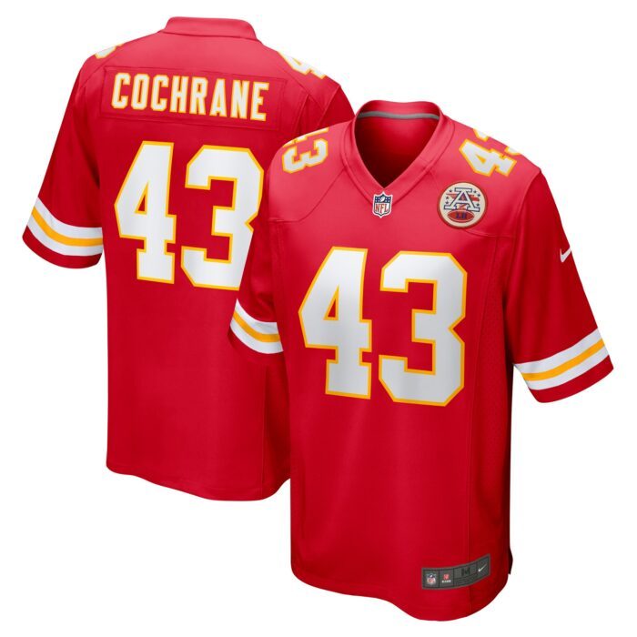 None Men's KC Chiefs Classic Premium Material Jersey Game Day Wear