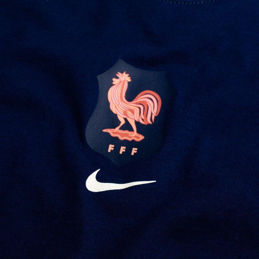 France T-Shirt Crest Women's EURO 2025 - Blue Void Women