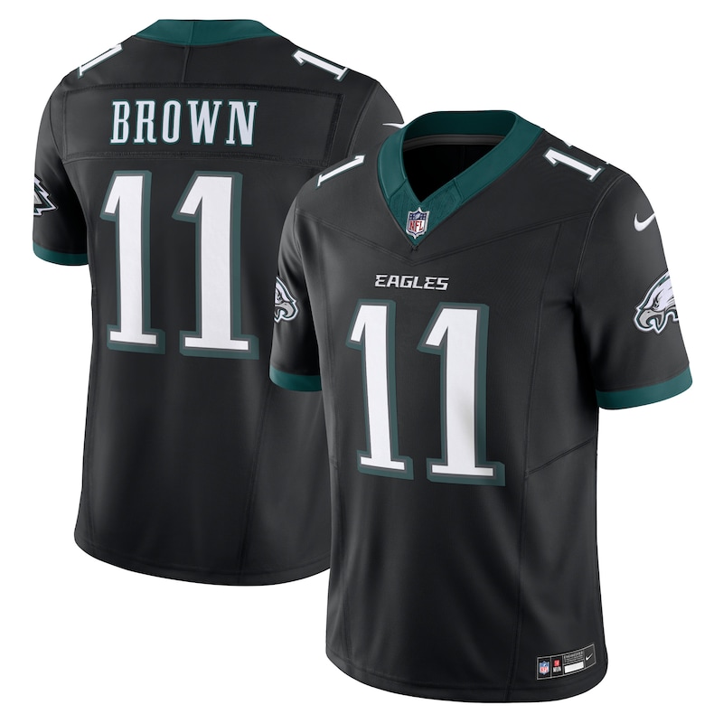 None A.J. Brown Philadelphia Eagles Championship Contender Authenti...