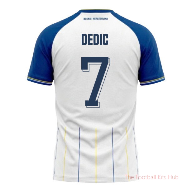 Bosnia And Herzegovina 2026-2027 Away Shirt (Kids) (Dedic 7)