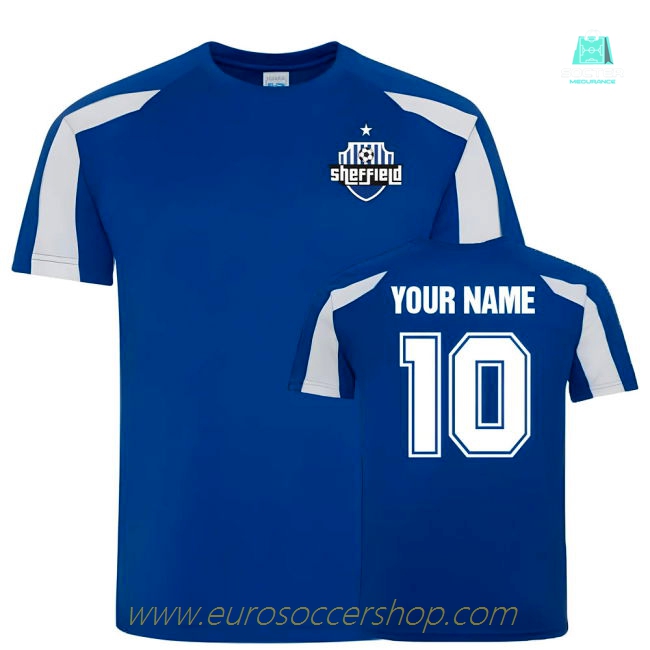 Your Name Sheffield Wednesday Sports Training Jersey (Blue)
