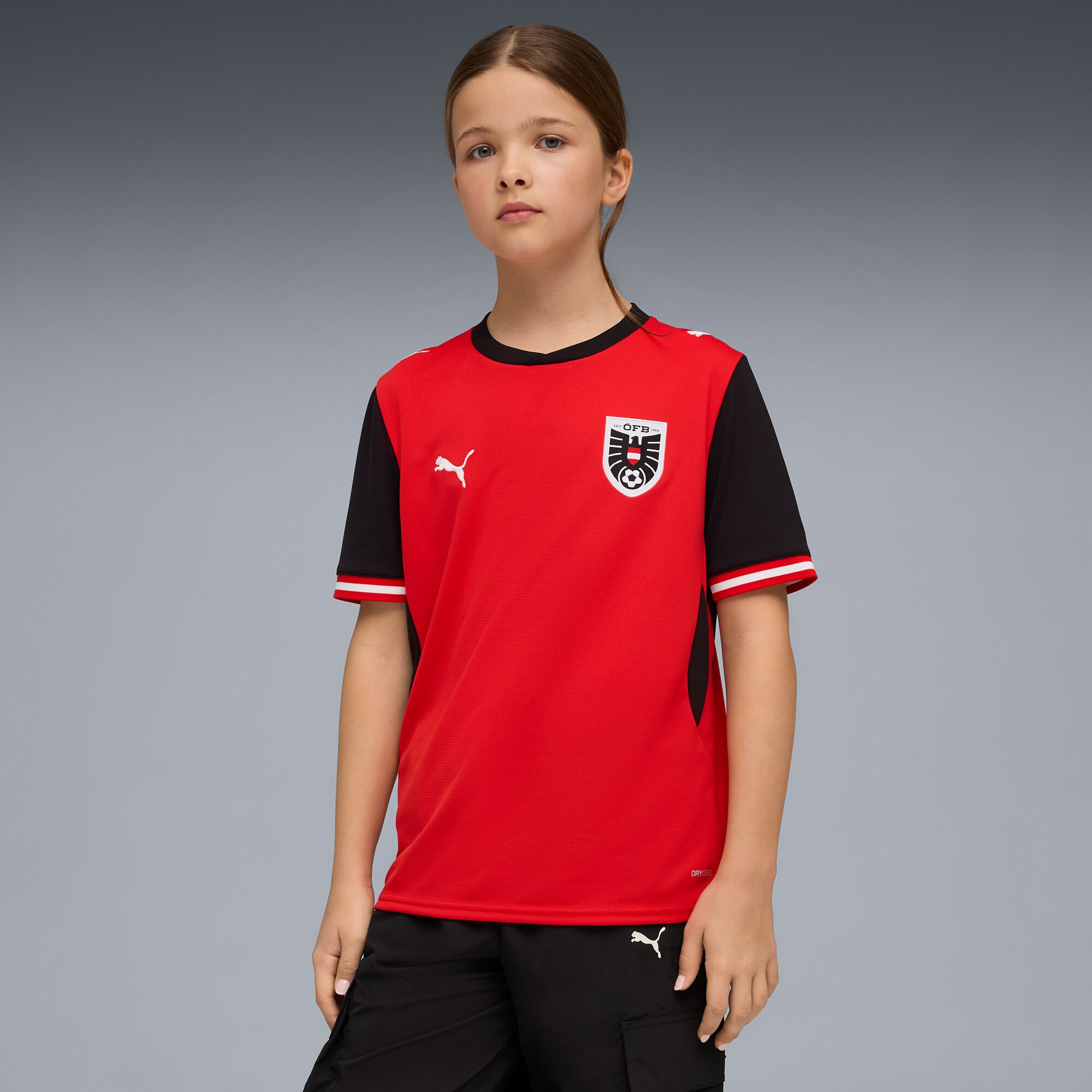 [SJH] Austria National Team Youth 2026 Home Replica Jersey - Red