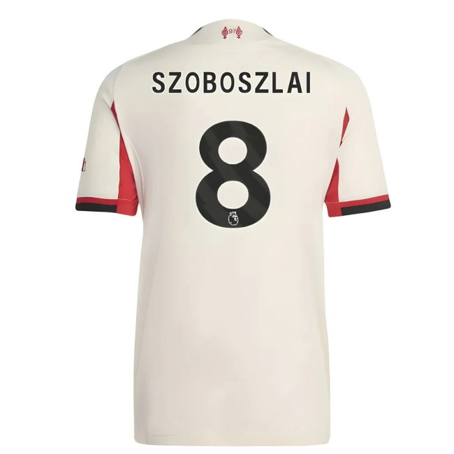 Match Jersey 2025-2026 LIV Away Rare Szoboszlai 8 - Adults Flexib#163