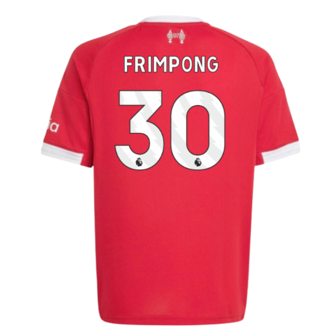 Ultra Comfort Liverpool Liverpool Home Shirt Kids Frimpong #30 Upd...