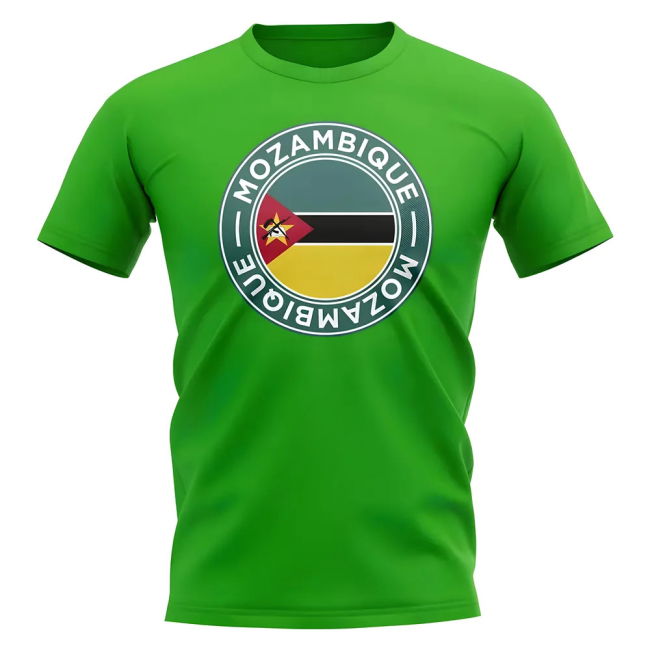 Mozambique Football Badge T-Shirt (Green)