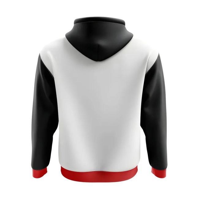 Soccer Easter Island Concept Country Football Hoody (White)