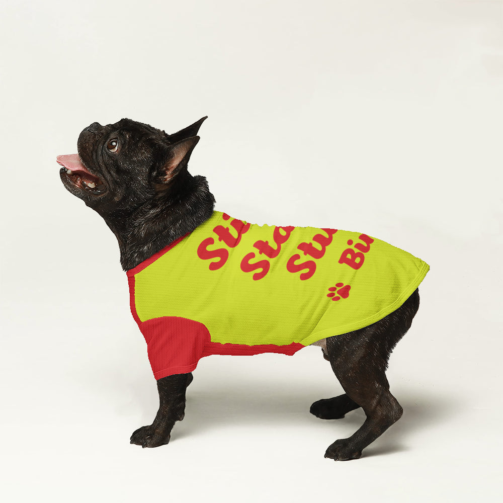 Stylish Inky - Personalized Wool Sweater For Frenchies for Dog Owners