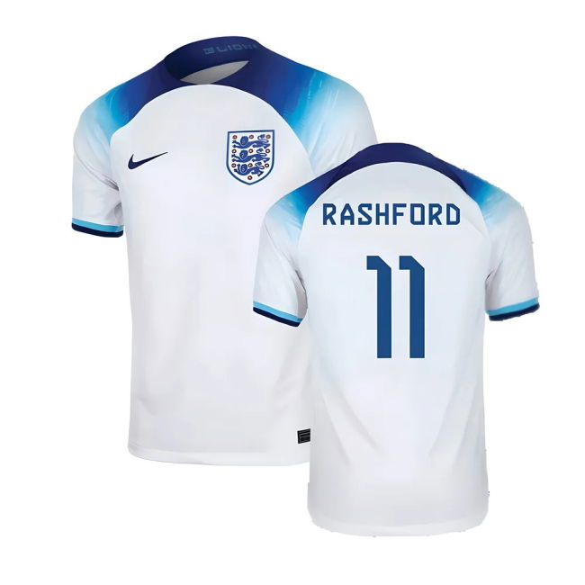 Rashford 11 Match Replica England Home Supporter Shirt (Adults)