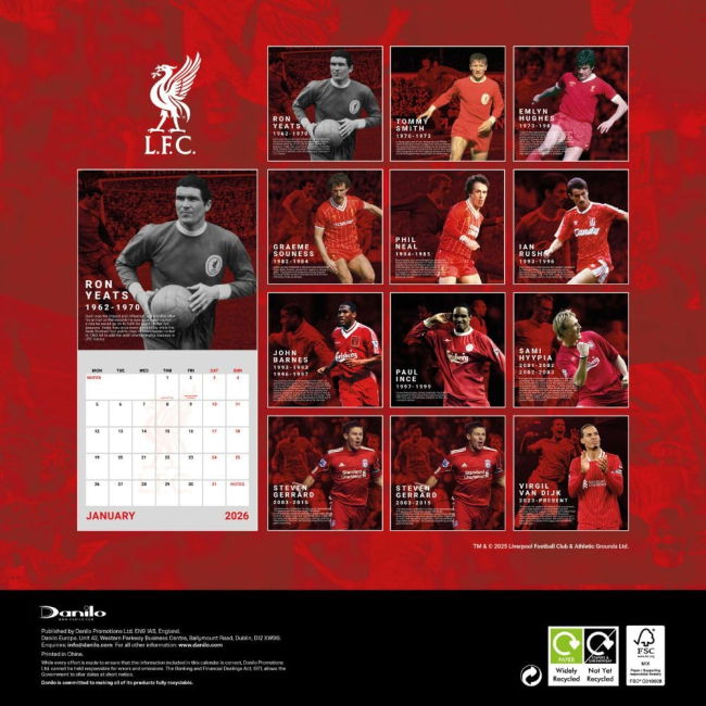 Authentic 2025-2026 Liverpool Football Shirt With Limited Edition