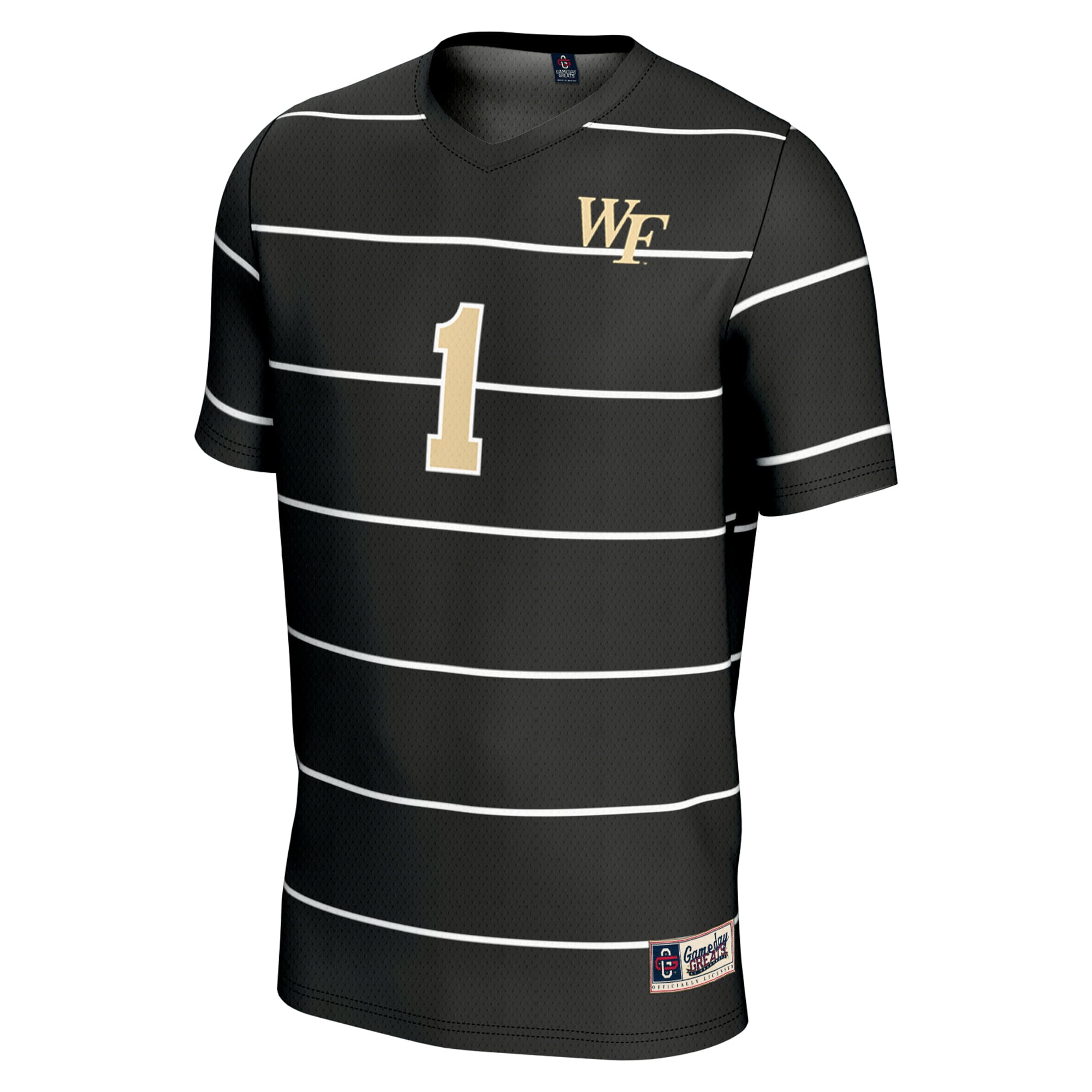 Aubrey Kingsbury Wake Forest Demon Deacons GameDay Greats Unisex Women's Soccer Fashion Jersey - Black