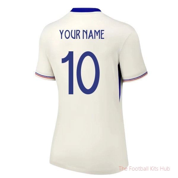 2025-2026 France Womens Team Away Shirt (Ladies) (Your Name)