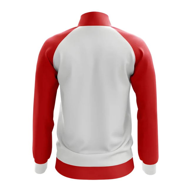 Soccer South Ossetia Concept Football Track Jacket (White)