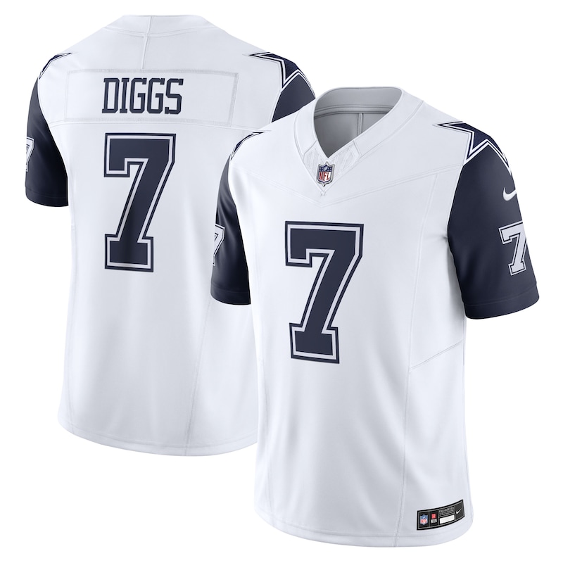 None Trevon Diggs DAL Cowboys Timeless Officially Licensed Jersey