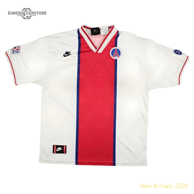 High-Quality Psg 1995-96 Away Shirt (Sponsorless) (L) (Very Good)