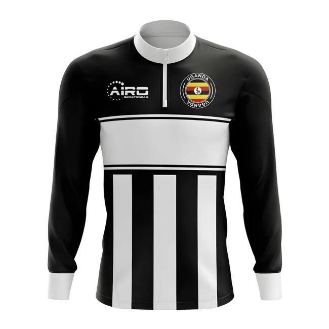 Aero-Dynamic Uganda Concept Football Half Zip Midlayer Top