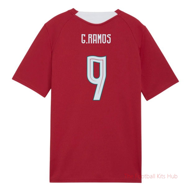 2026-2027 Portugal Training Jersey (Red) - Kids (G.Ramos 9)