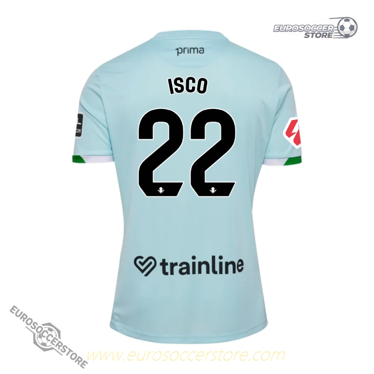 Away Jersey of ISCO from Real Betis for the 22nd edition in 25-26 season