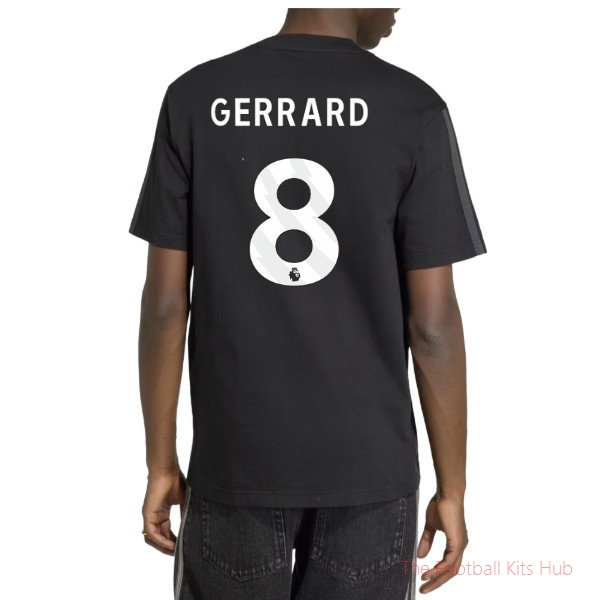 [JED] 2026-2027 Liverpool DNA Tee Black Gerrard 8