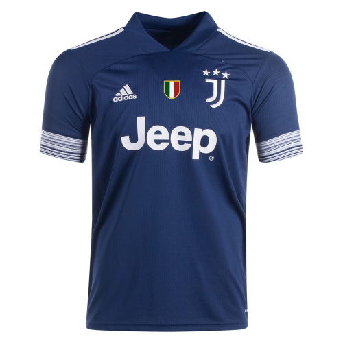 JUVENTUS 20-21 AWAY BLUE SOCCER SHIRT JERSEY - Official Replica 17064