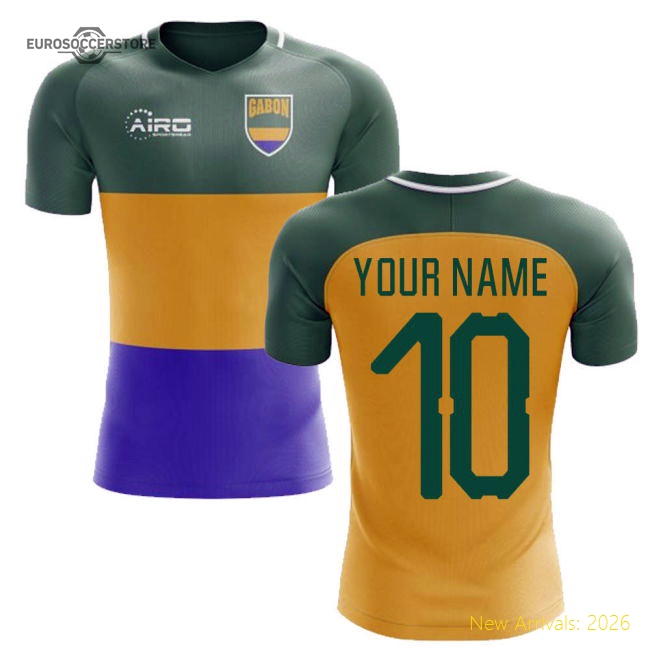 Gabon Concept 20252026 Home Top Jersey Sleek Lightweight
