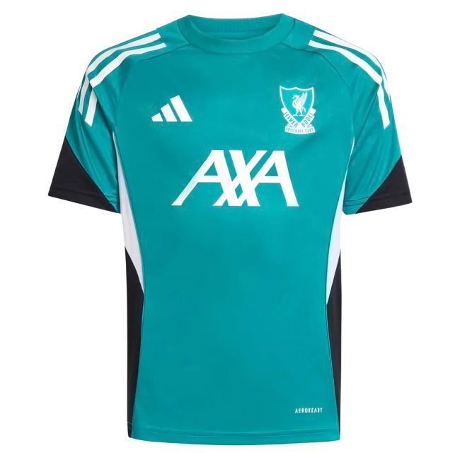 retro 2025-2026 Liverpool EU Training Jersey (Green) - Kids (Virgil 4)
