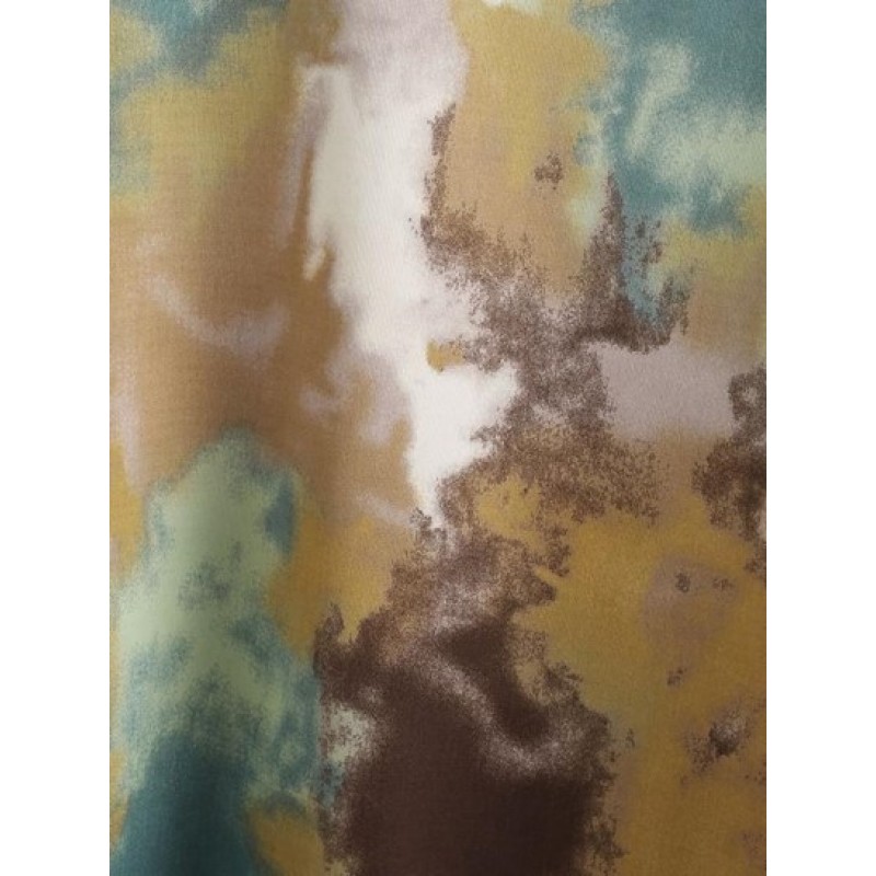 Loose Tie Dye Button Down Shirt GT9042