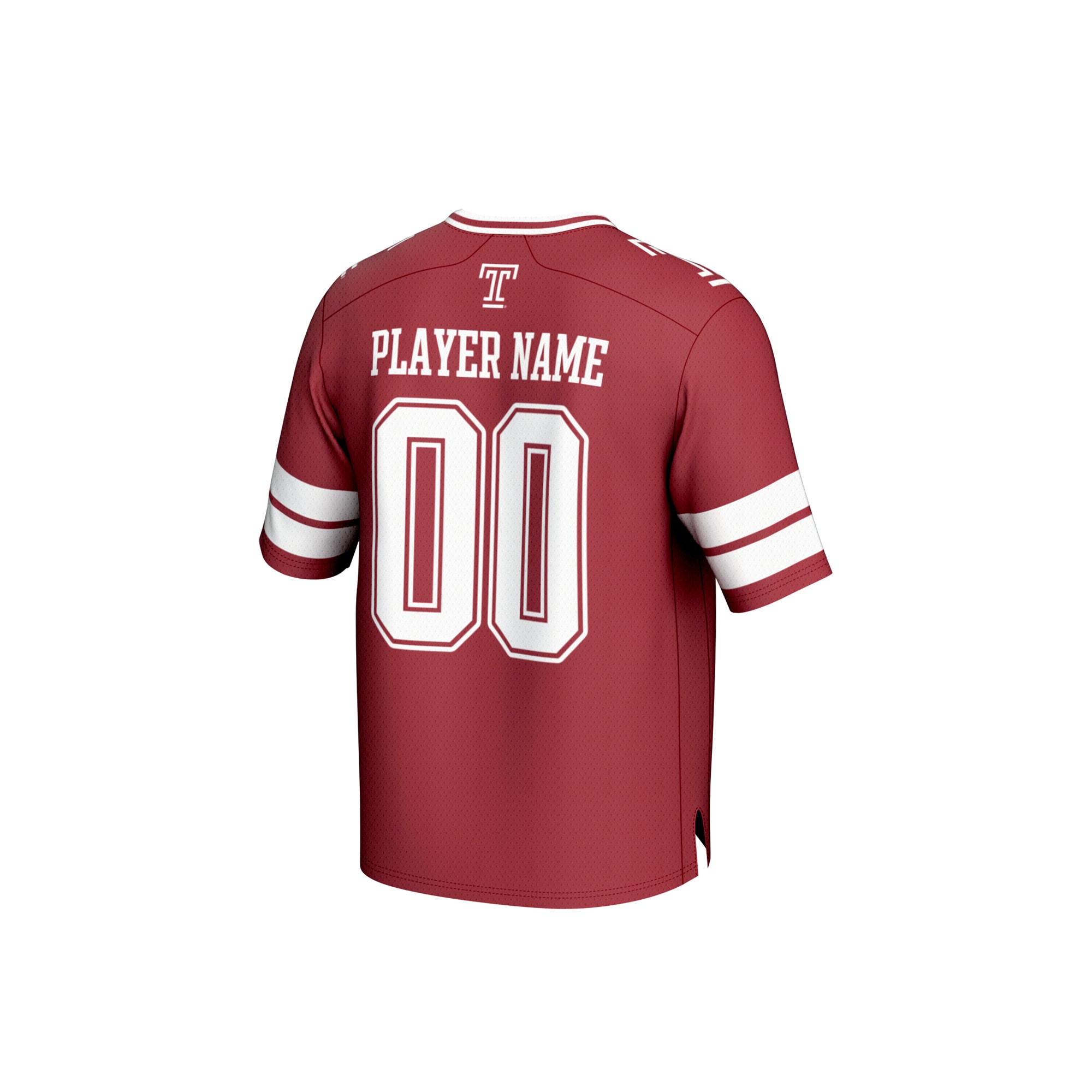 Temple Owls GameDay Greats Unisex NIL Pick-A-Player Football Fashion Jersey - Cherry