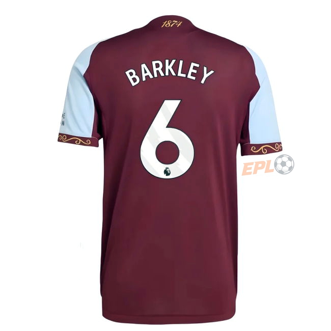 Aston Villa 2025-20 value for money Home Soccer Jersey