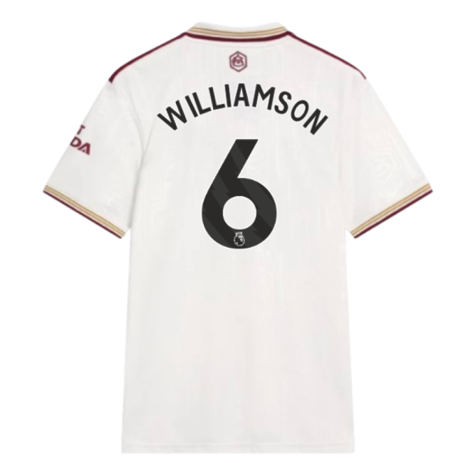 2025-2026 Arsenal Third Vintage Jersey Exclusive Pro-Level Willia#174
