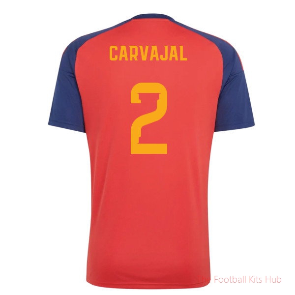 2026-2027 Spain Home Fan Jersey (Carvajal 2)