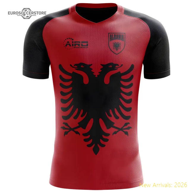 High-performance Albania 2025-2026 Official Regular Jersey