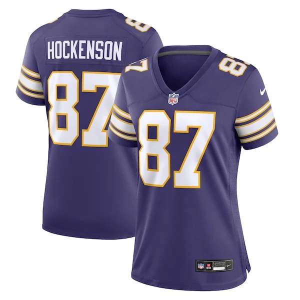 None Hockenson Minnesota  Jersey - Purple | NFL Player Jersey