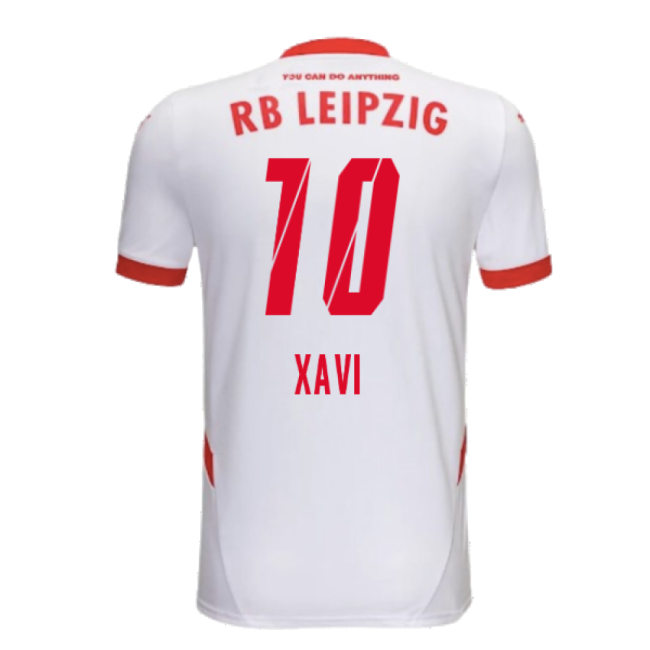 Authentic 2024-2025 Red Bull Leipzig Home Shirt (Kids) (Xavi 10)