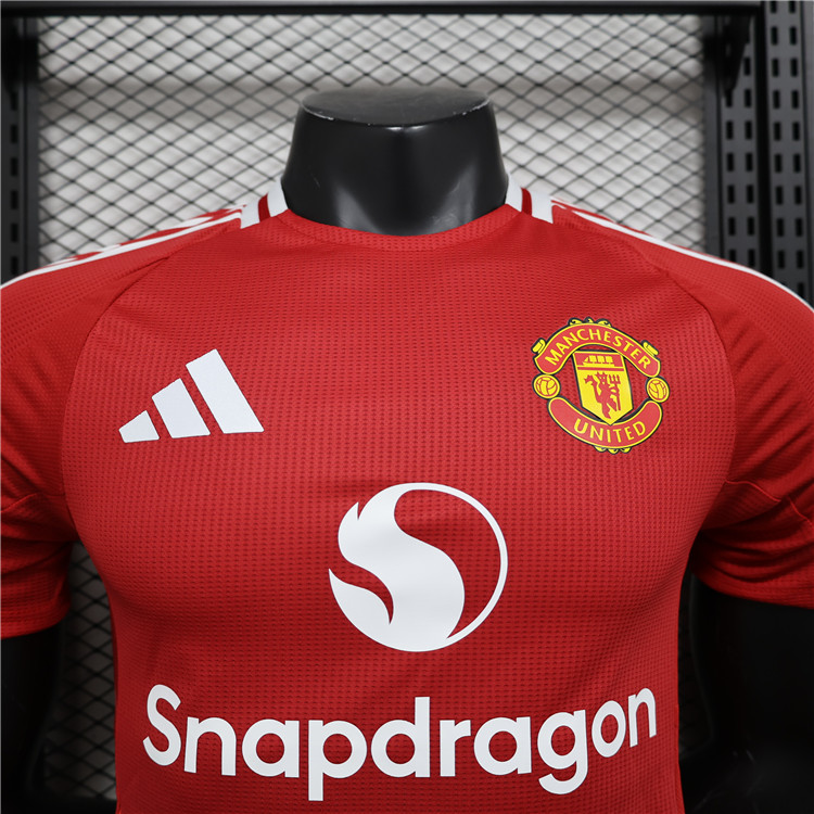 High Performance Man Utd Authentic Manchester United 2425 Home Match
