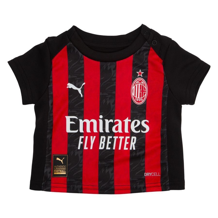 Milan Home Shirt 2025/26 Baby Kit Kids Adidas National Team Wear