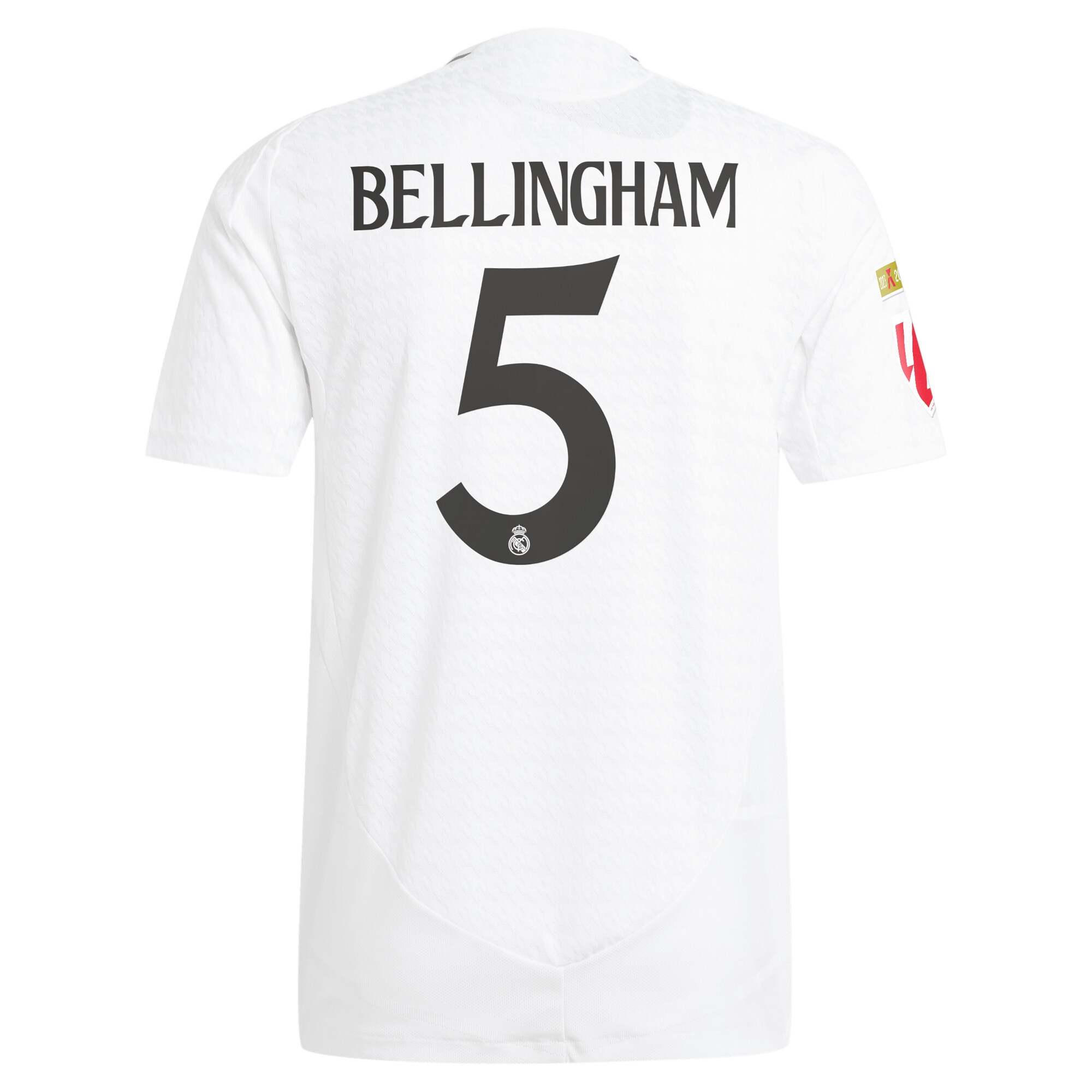 [SJH] Jude Bellingham #5 Real Madrid 2024/25 Home Authentic Player Jersey - White