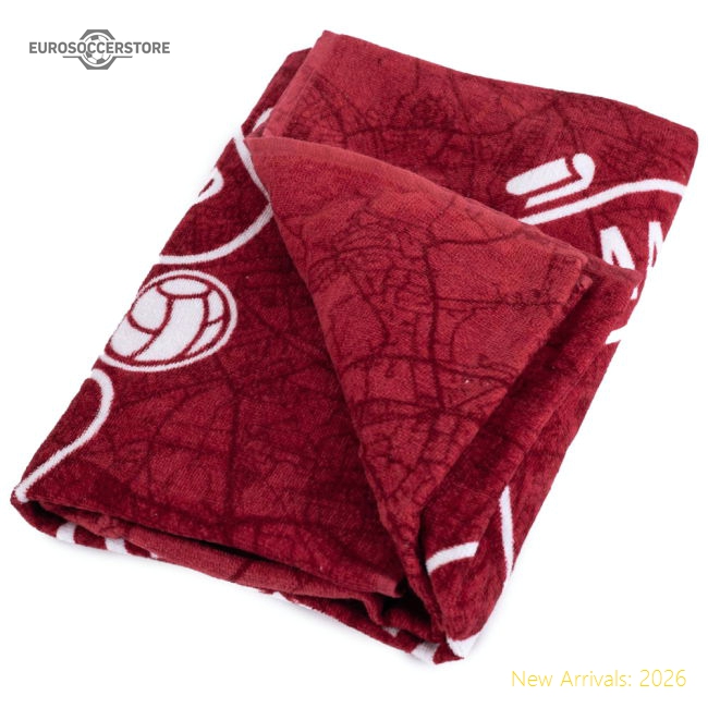 Manchester United Fc Identity Towel - Authentic Design - Collectors Item