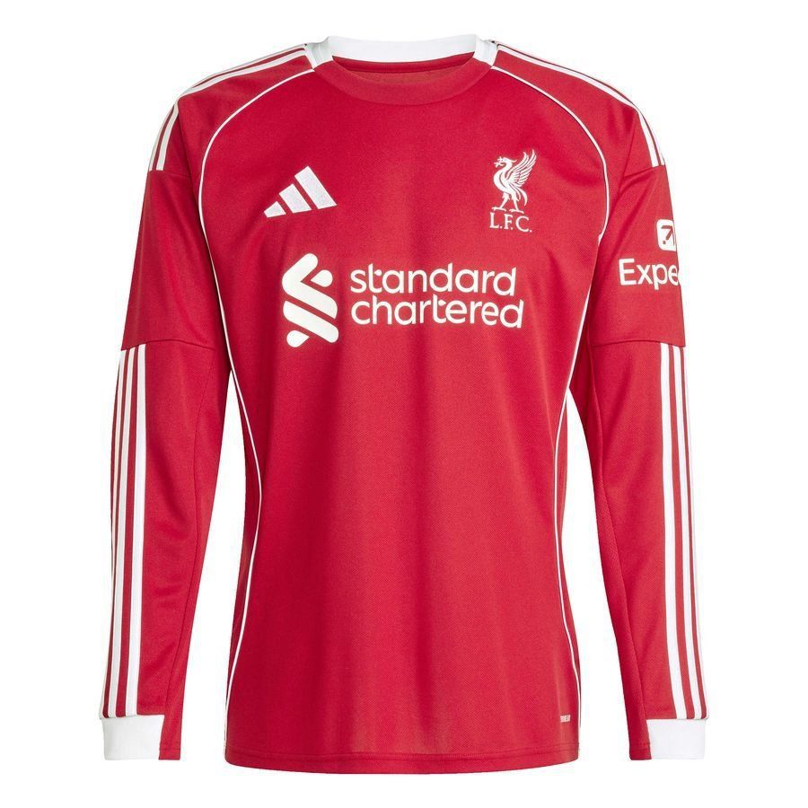 Liverpool Home Shirt 2025/26 Long Sleeves