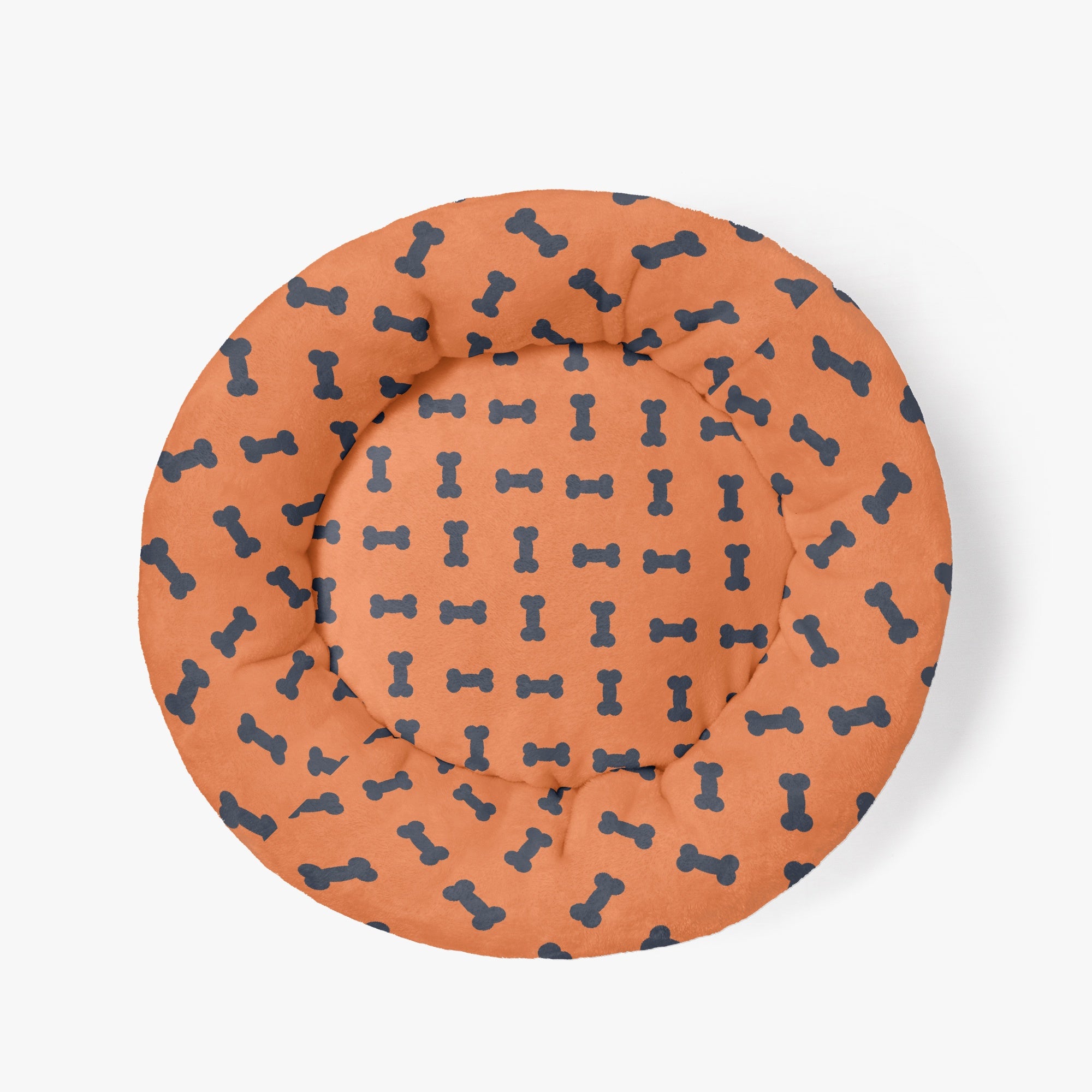 | Anti-anxiety French Bulldog Donut Bed Dog Supplies | Non-slip Design