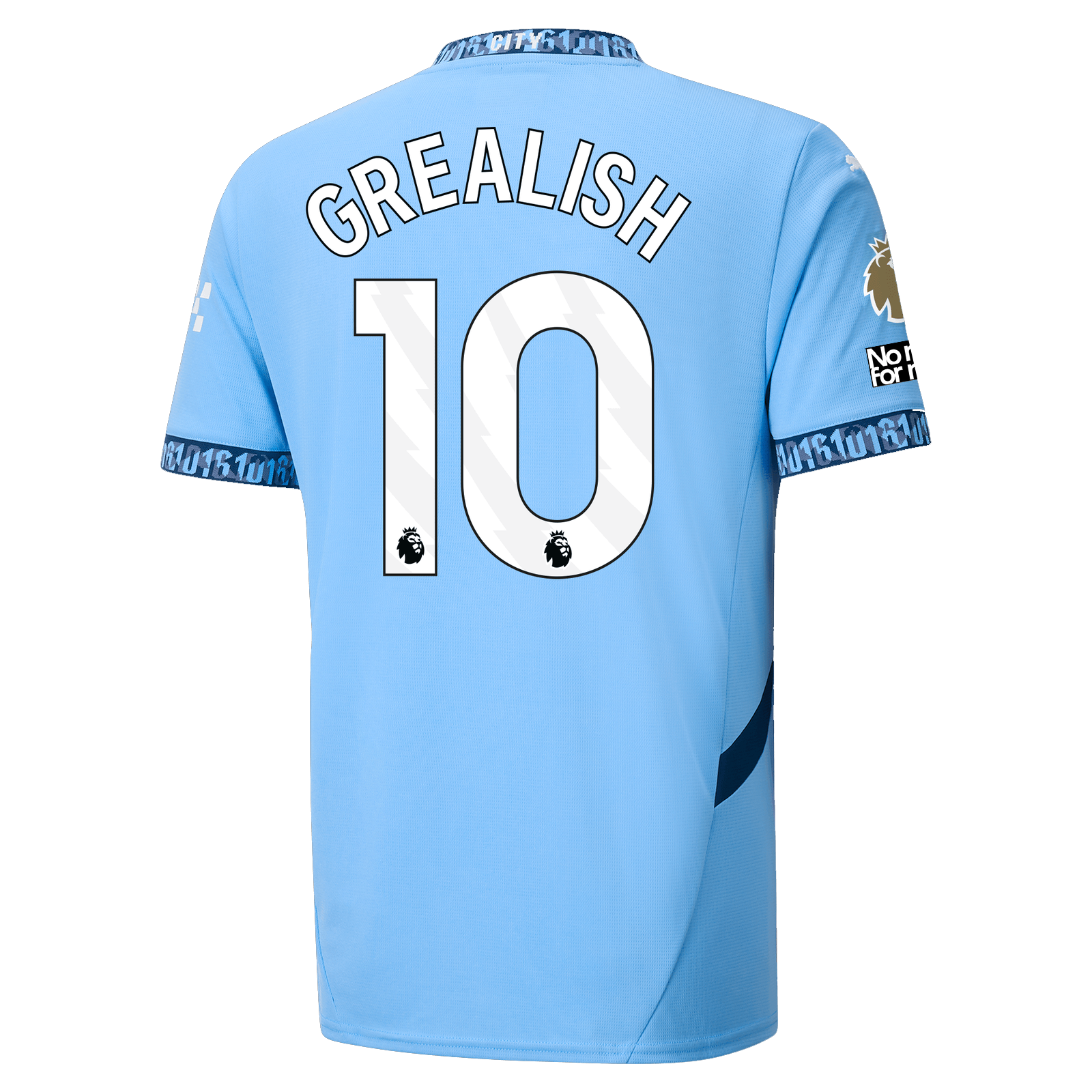 Manchester City Grealish 2024-2025 UCL Home Jersey – Authentic Shirt