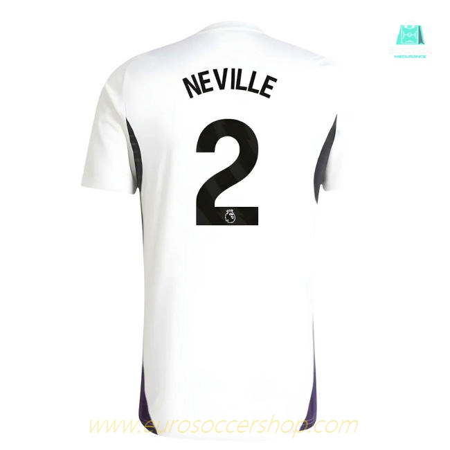 2025-2026 Man Utd Training Jersey (White) (Neville 2)