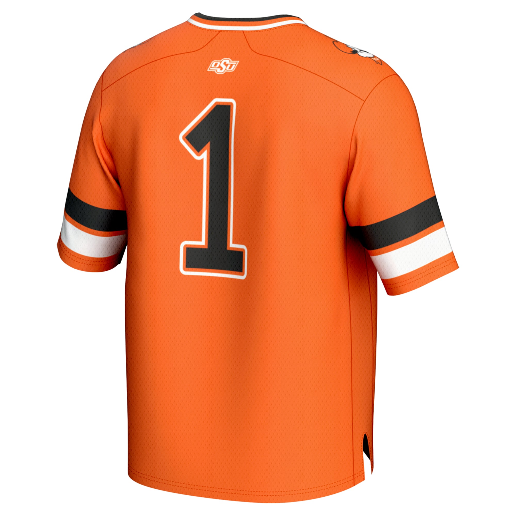 Unisex #1 Orange Oklahoma State Cowboys Lightweight Collegiate Football Fashion Jersey