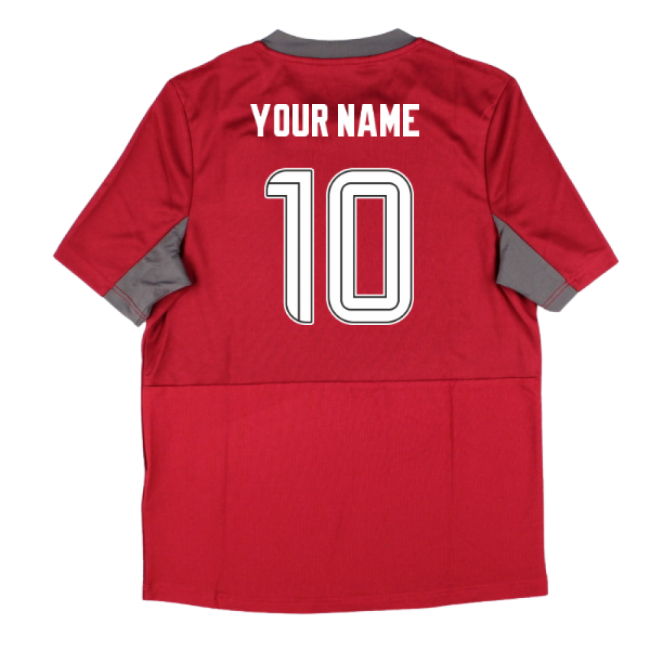 Professional 2025-2026 Football Club Training Red With Modern Design