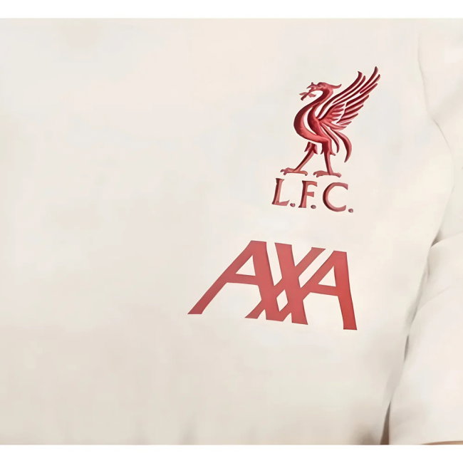 2025-2026 Liverpool Training Tee (White) - Kids (Darwin 9)