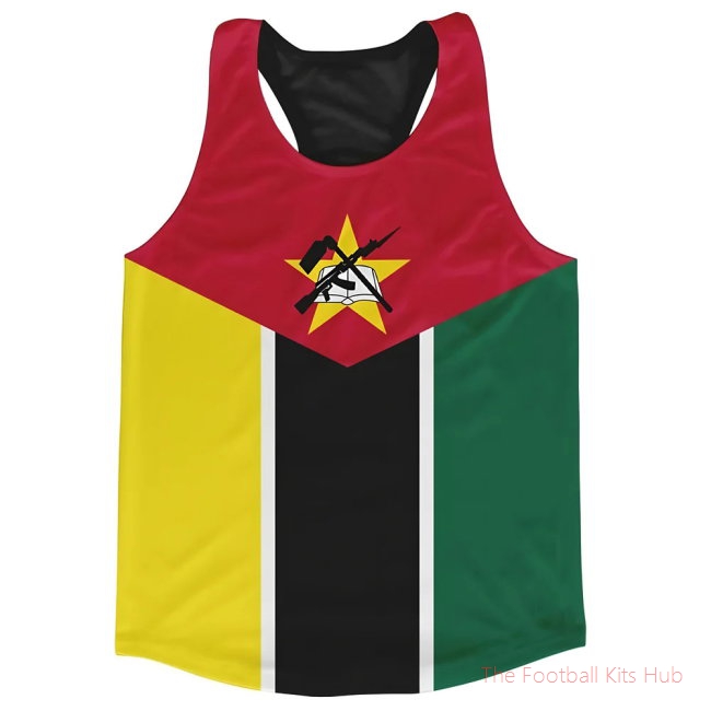 Men Mozambique Stripe Running Vest