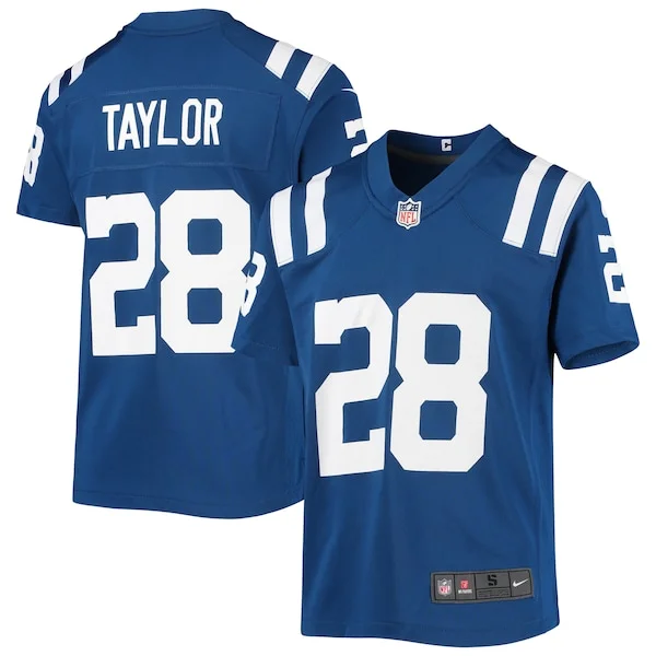 None Jonathan Taylor Game Jersey - Royal | NFL Player Jersey