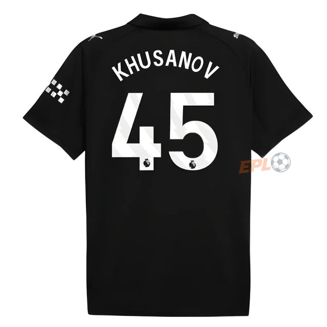 2025-20 Man City Soccer Jerseys luxury Away Shirt - Adults