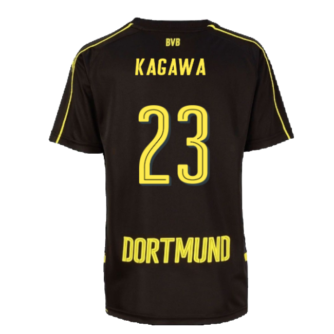 2016-17 Borussia Dortmund Away Authentic Replica Shirt ((Mint) (Mint)