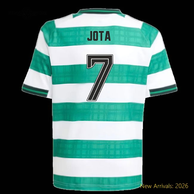 2025-2026 Celtic Home Shirt - Kids (Jota 7)